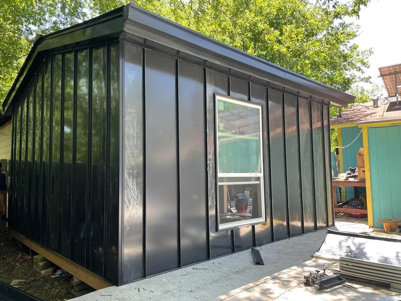 Black standing seam metal wall panels for Roof Inspection in Taylor Mill