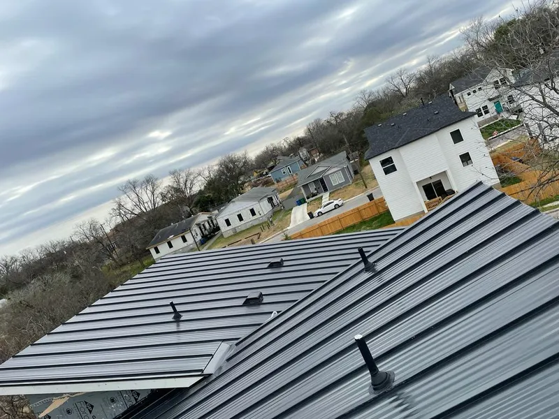 Standing seam metal roof panels with vents for Skylight Repair in Taylor Mill